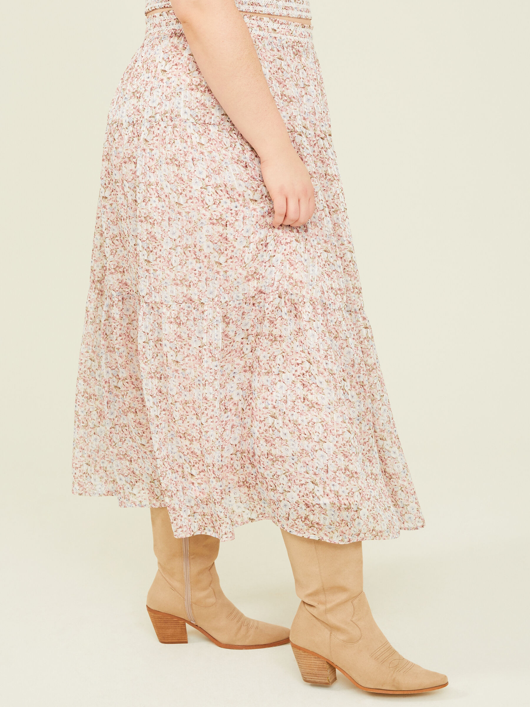 Bella Floral Maxi Skirt