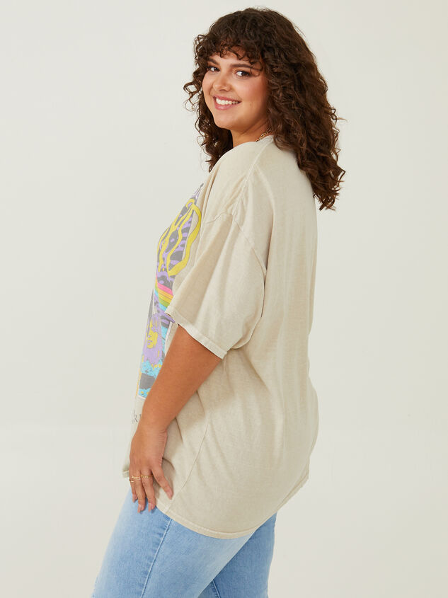 Pink Floyd Oversized Tee Detail 3 - ARULA