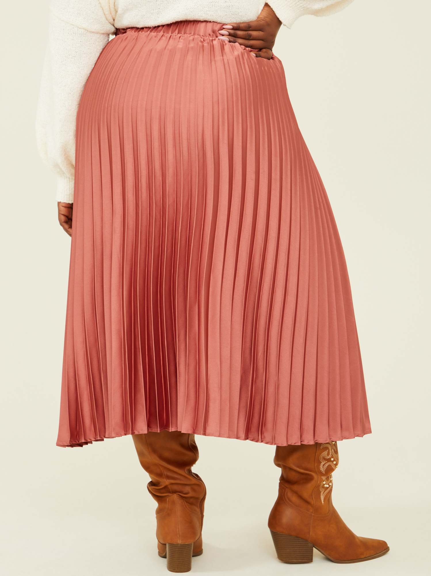 McKinley Pleated Maxi Skirt