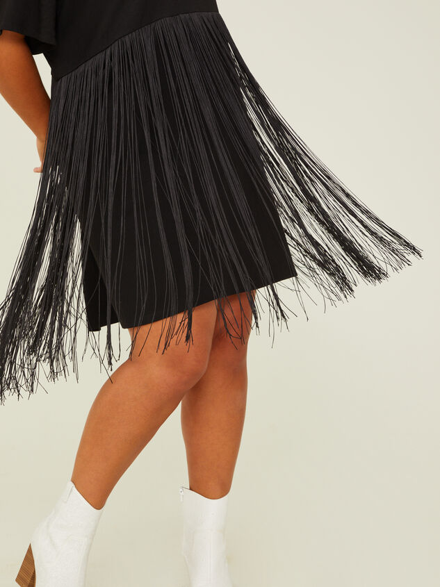 Western Fringe Dress Detail 4 - ARULA