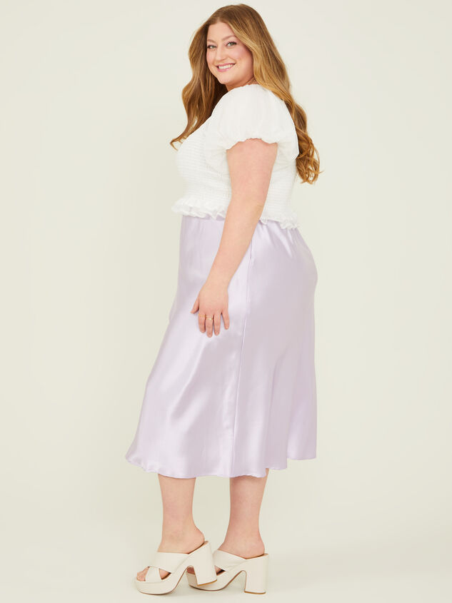 Gabriella Midi Skirt Detail 2 - ARULA