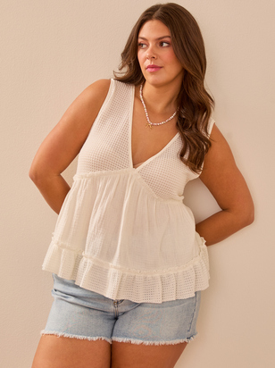 Catarina Babydoll Top - ARULA - 