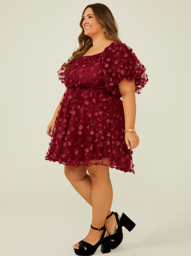 Applique Soleil Dress Detail 3 - ARULA