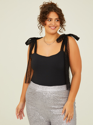 Penny Tie Strap Bodysuit - ARULA
