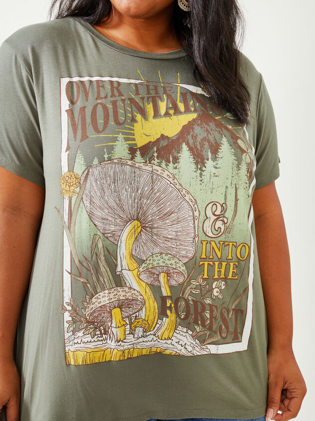 Over the Mountains Tee Detail 4 - ARULA