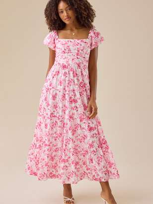 Adeline Floral Maxi Dress - ARULA - 