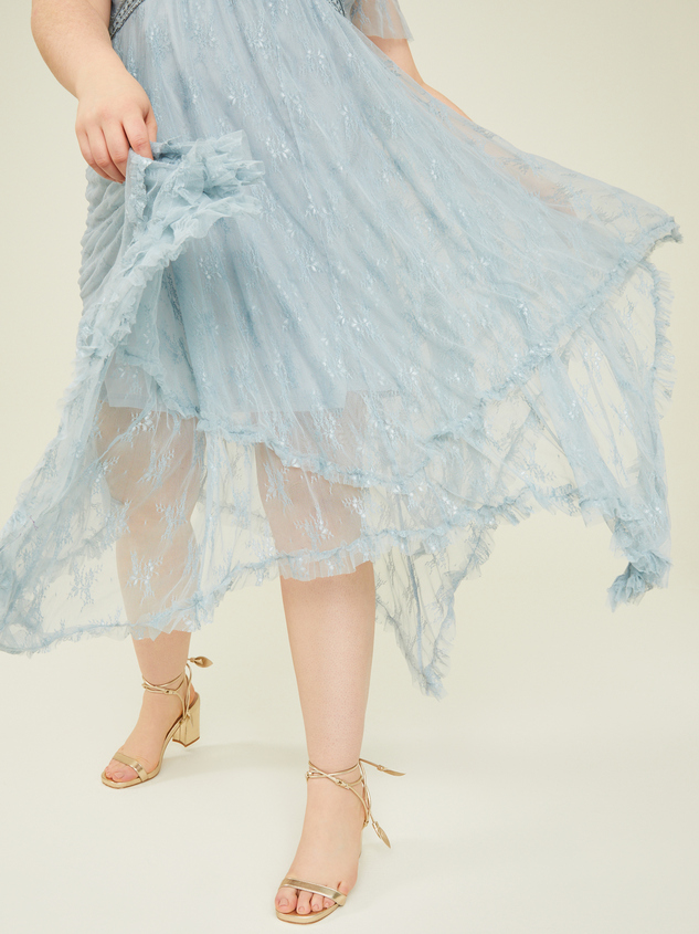 Farah Lace Dress Detail 4 - ARULA