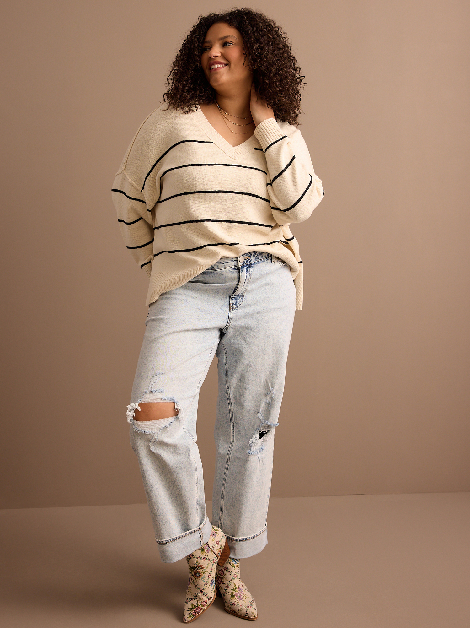 Jeans girlfriend sale