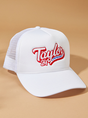 Taylor For President Trucker Hat - ARULA