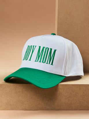 Boy Mom Embroidered Trucker Hat - ARULA - 
