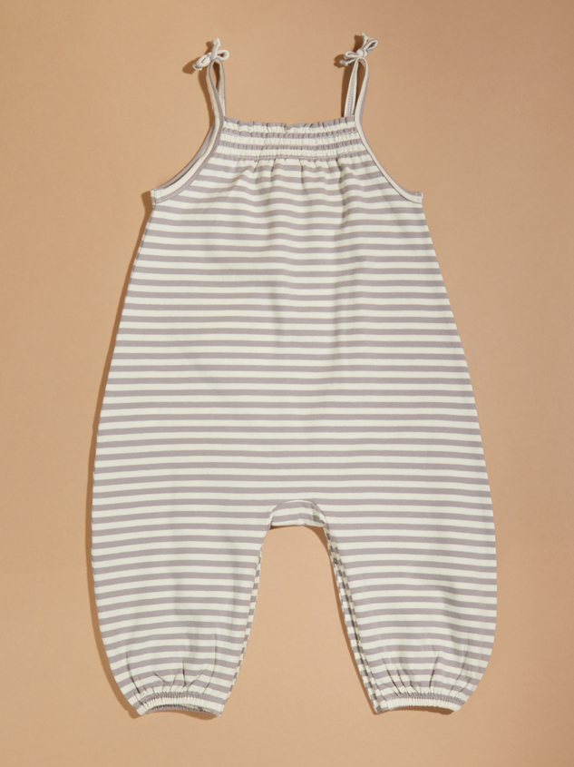 Maya Striped Jumpsuit by Quincy Mae Detail 2 - ARULA