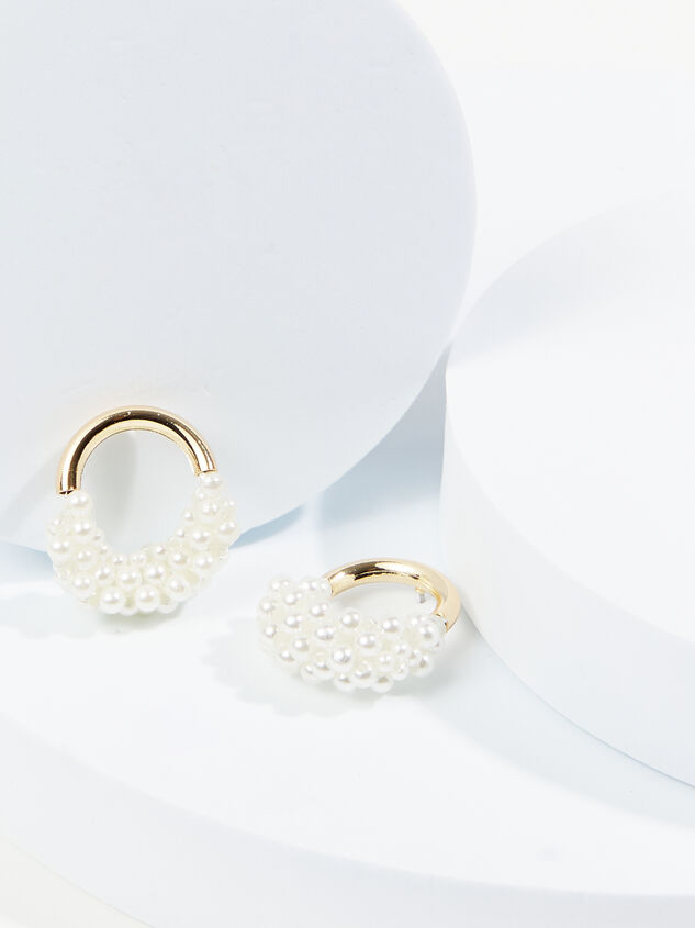 Leila Pearl Earrings - ARULA