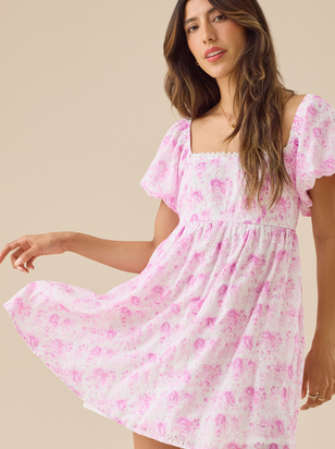 Allure Floral Mini Dress - ARULA - 