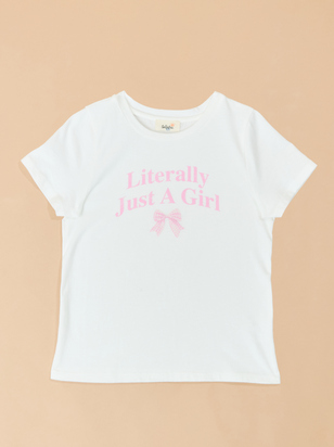 Literally Just a Girl Tee - ARULA