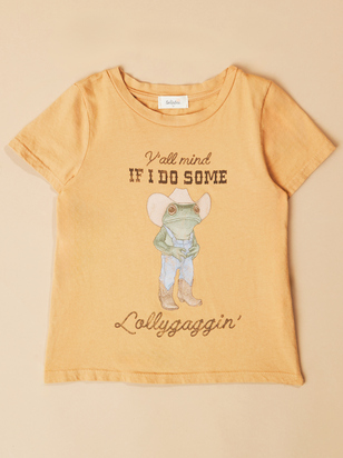 Lollygaggin Frog Tee - ARULA - 