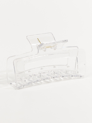 Emily Box Claw Clip - Clear - ARULA