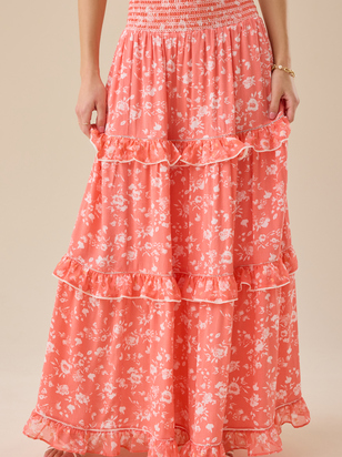 Roan Floral Skirt - ARULA