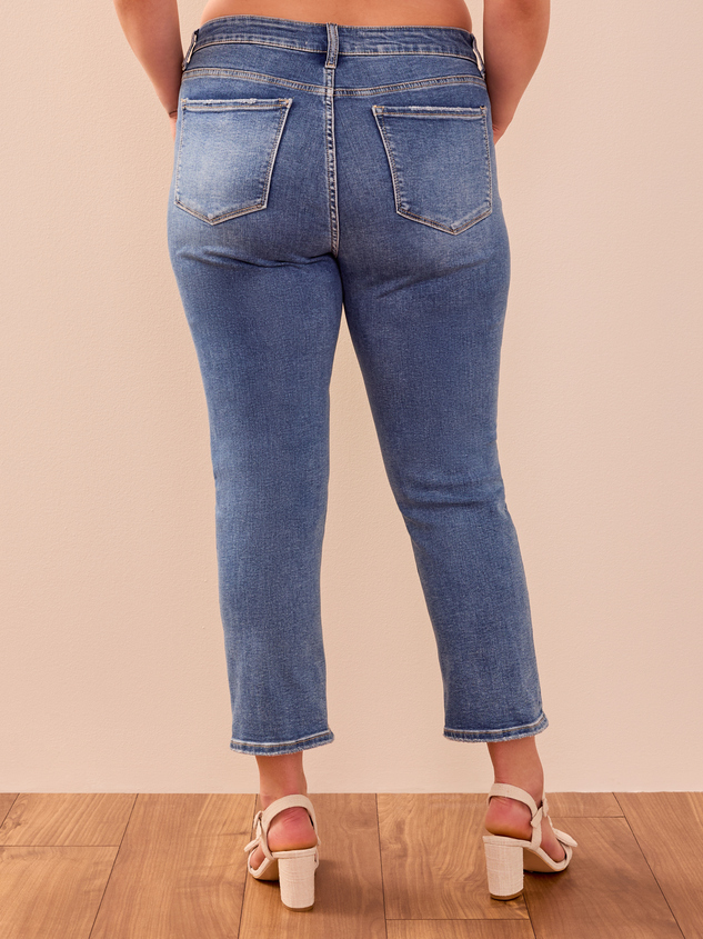 Charlotte Straight Leg Jean Detail 4 - ARULA