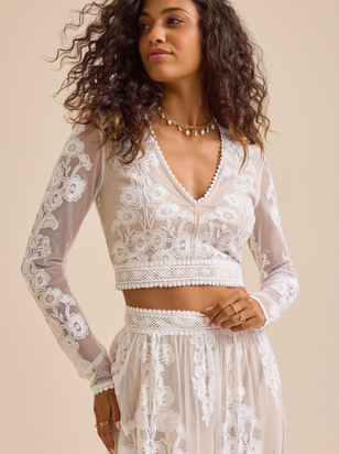 Arissa Embroidered Top - ARULA