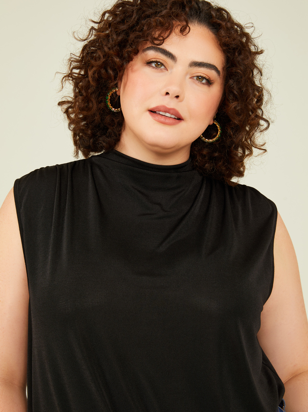 Juni Mock Neck Bodysuit Detail 5 - ARULA