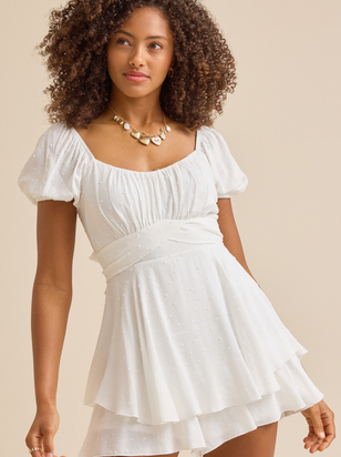 Vienna Crossover Romper - ARULA