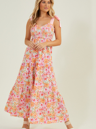 Addison Floral Maxi Dress - ARULA