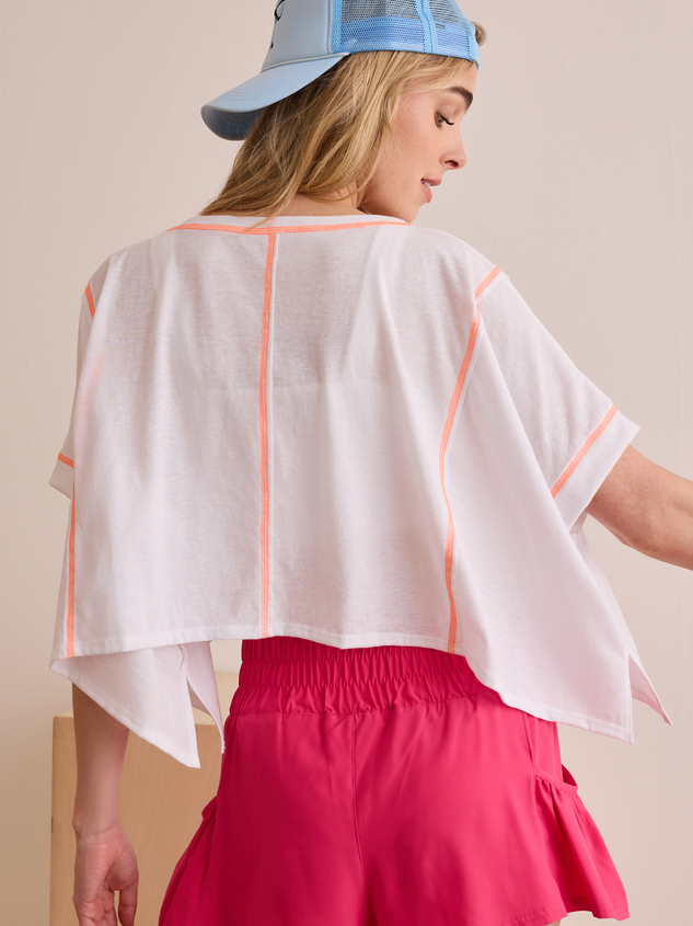 No Days Off Boxy Tee Detail 4 - ARULA