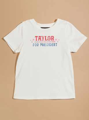 Taylor For President Graphic Tee - ARULA
