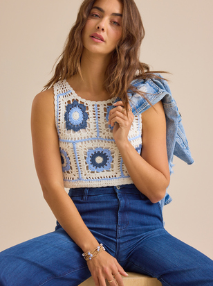 Layna Crochet Tank - ARULA - 