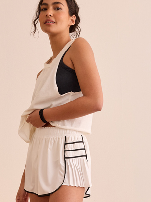 On Point Pleated Shorts - ARULA - 