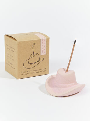 Pink Cowboy Hat Incense Holder - ARULA