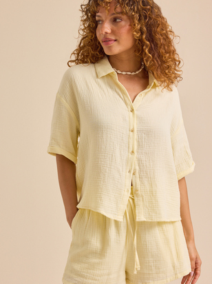 Delia Gauze Top Set - ARULA - 