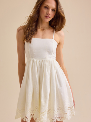 Cass Lace Mini Dress - ARULA - 