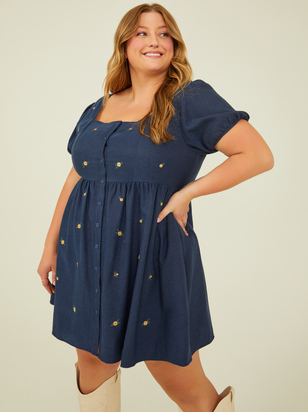 Daisy Corduroy Dress - ARULA