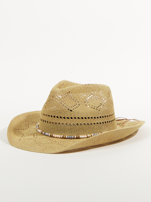 Woven Cowboy Hat - ARULA