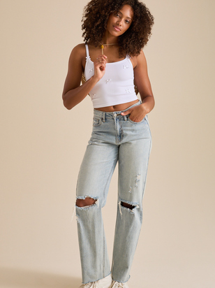 Dahlia Bow Tank Top - ARULA