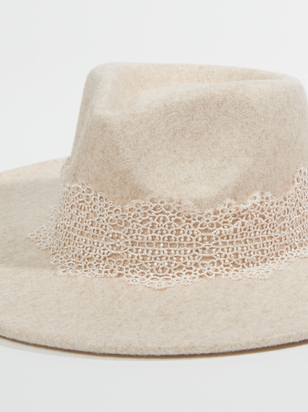 Heathered Lace Hat - ARULA