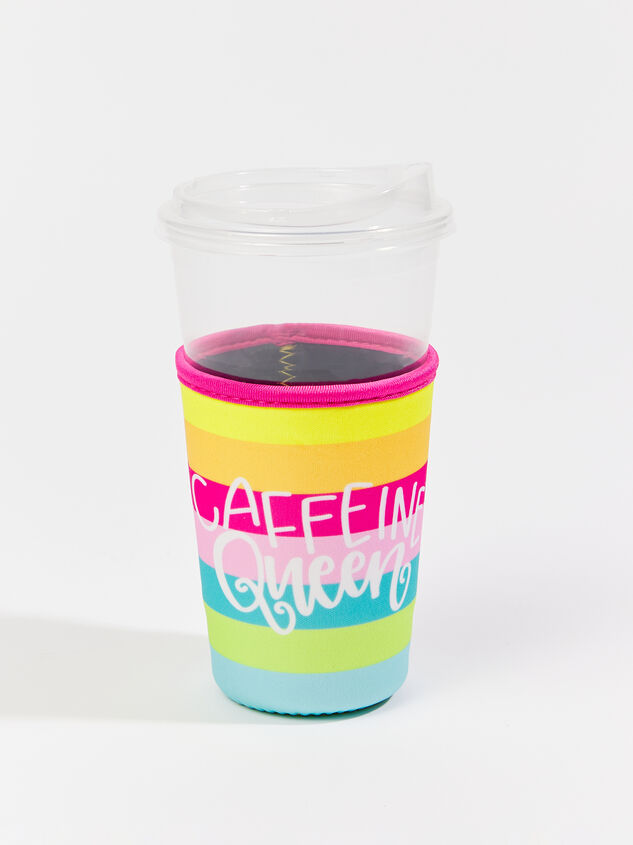Caffeine Queen To-Go Cup Sleeve Detail 1 - ARULA