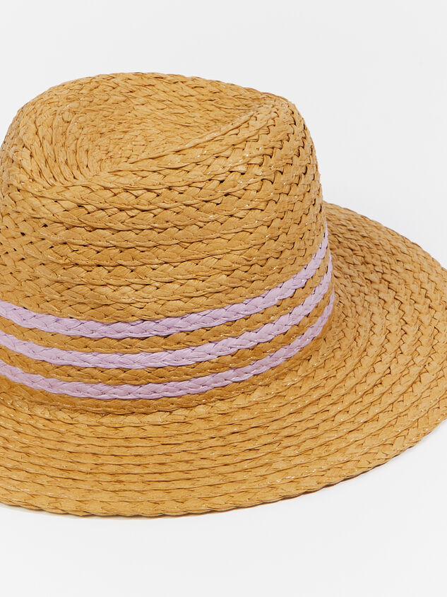 Nevaeh Straw Hat Detail 2 - ARULA
