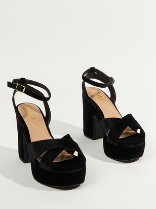 Lilly Wide Width Heels - ARULA