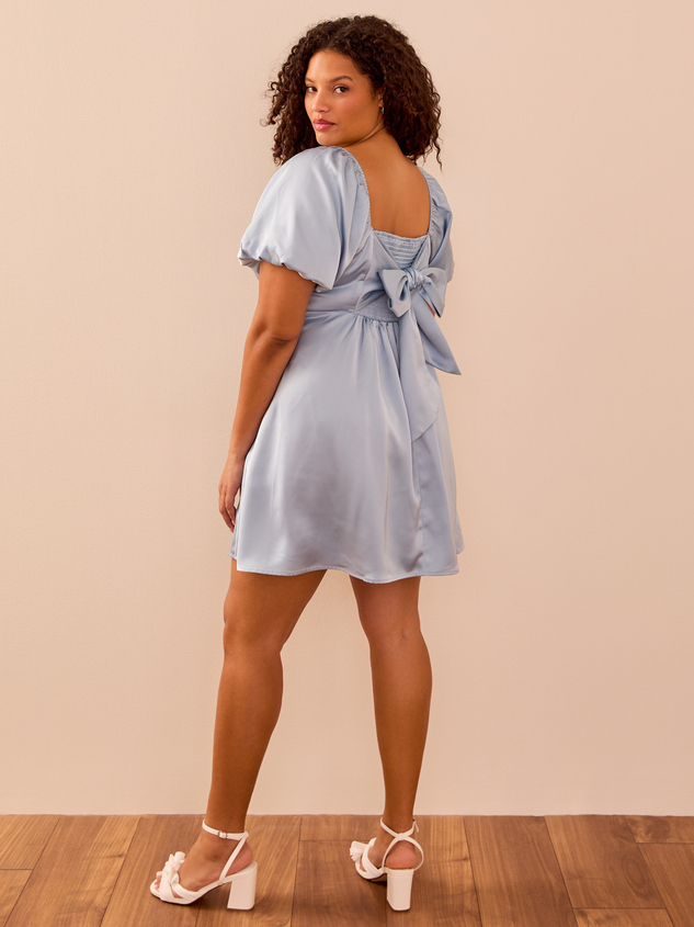 Nadia Satin Dress Detail 4 - ARULA