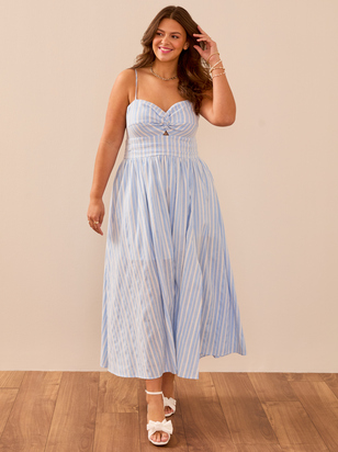 Jessie Stripe Maxi Dress - ARULA - 