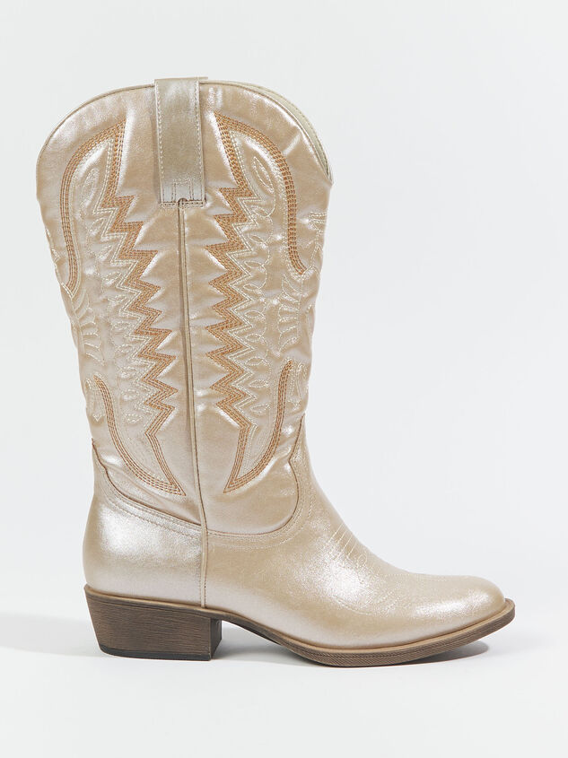 Lasso Metallic Boots by Matisse Detail 2 - ARULA