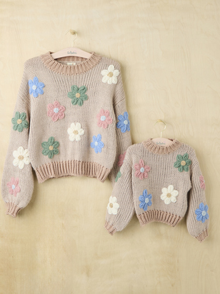 Flower Power Mama Sweater - ARULA