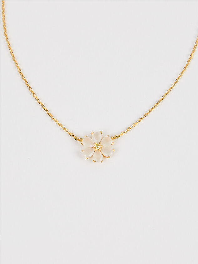 Crystal Flower Necklace - ARULA
