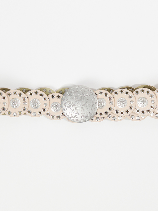 Western Medallion Belt Detail 3 - ARULA