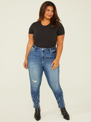 Peyton Pearl Skinny Jeans - ARULA