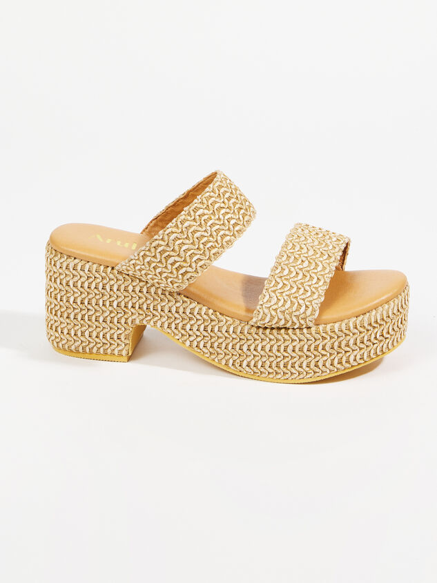 Ocean Ave Wide Width Wedges Detail 2 - ARULA