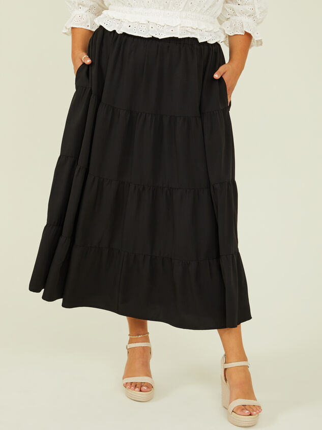 Claire Maxi Skirt Detail 2 - ARULA