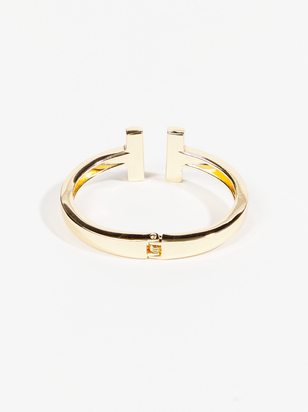 Chunky Hinged Bangle - ARULA